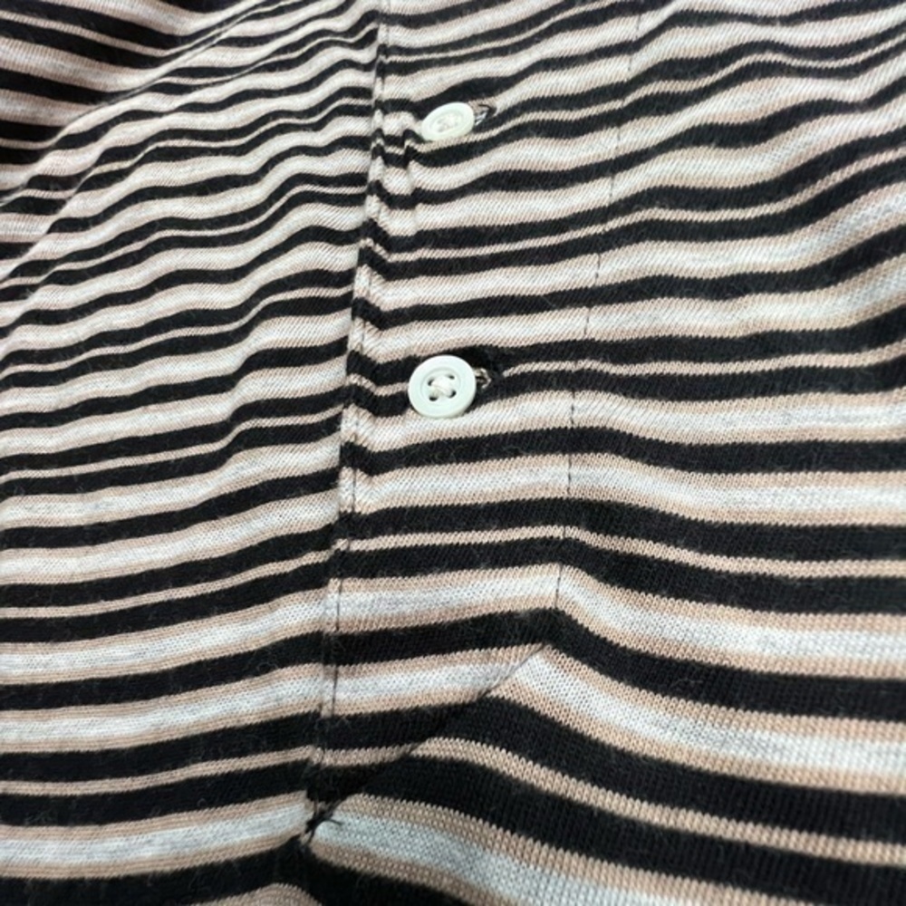 BILLY REID Striped Polo Pastel Luxury Designer Streetwear Tee Shirt - Picture 6 of 7